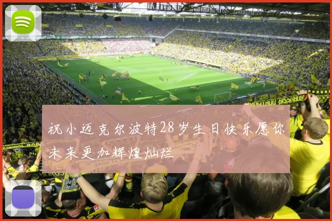 祝小迈克尔波特28岁生日快乐愿你未来更加辉煌灿烂